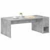 vidaXL Table basse Gris b&eacute;ton 101,5 x 50 x 37 cm Bois d'ing&eacute;nierie
