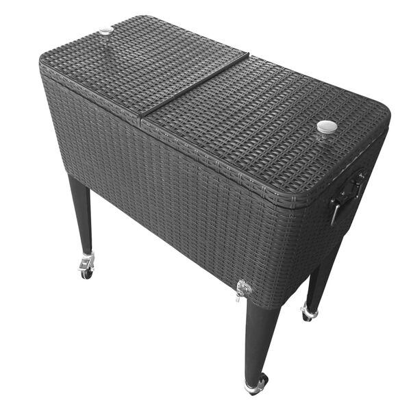 AXI Glaci&egrave;re r&eacute;tro Aspect osier 76 L Noir