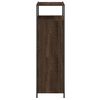 vidaXL Armoire à chaussures chêne marron 60x34x112cm bois d'ingénierie