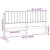 vidaXL T&ecirc;te de lit capitonn&eacute;e Marron et Taupe 200 cm Pin massif