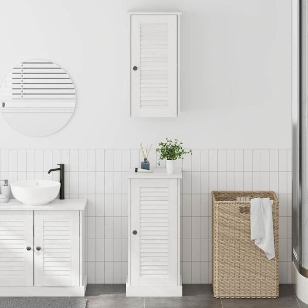 vidaXL Ensemble de mobilier de salle de bain avec &eacute;tag&egrave;re VIGO 2 pcs