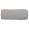 vidaXL Coussins d'accent 2 pcs Gris clair &Oslash; 15 x 40 cm