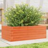 vidaXL Jardini&egrave;re cire marron 70x40x23 cm bois de pin massif