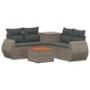 vidaXL Ensemble de Canap&eacute;s 6 pc Gris et Gris fonc&eacute;