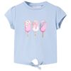 T-shirt pour enfants bleu 116