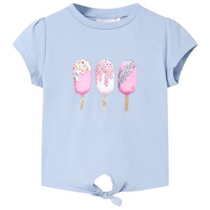 T-shirt pour enfants bleu 116