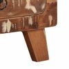 vidaXL Table de chevet 2 pcs 40x32x46 cm bois massif de r&eacute;cup&eacute;ration