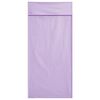 vidaXL Serviettes de chaise d'ext&eacute;rieur 2 pcs Violet 130 x 60 cm