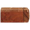 vidaXL &Eacute;tag&egrave;res murales 2 pcs 30x17x8 cm bois massif d'acacia