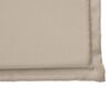 vidaXL Coussins de si&egrave;ge de jardin lot de 4 taupe 45x45x2 cm carr&eacute;