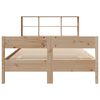 vidaXL Lit biblioth&egrave;que sans matelas 160x200 cm bois massif de pin