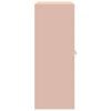 vidaXL Armoire de rangement Rose 90 x 40 x 105 cm Acier