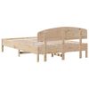 vidaXL Cadre de lit sans matelas 160x200 cm bois massif de pin