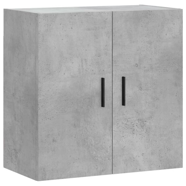 vidaXL Armoire murale gris b&eacute;ton 60x31x60 cm bois d'ing&eacute;nierie