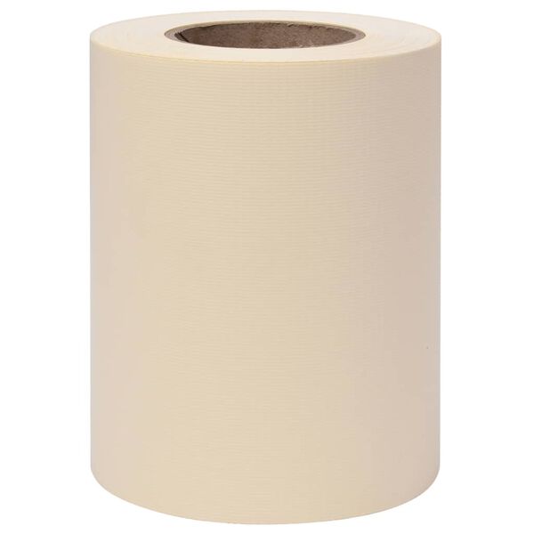 vidaXL Écran d'intimité de jardin PVC 35x0,19 m Crème