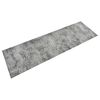vidaXL Tapis de cuisine lavable impression b&eacute;ton 60x180 cm velours