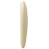 vidaXL Oreille de t&ecirc;te de lit Cr&egrave;me 40 x 23 x 6 cm PVC