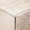 vidaXL Buffet Blanc 40 x 33,5 x 75 cm Bois de mangue massif