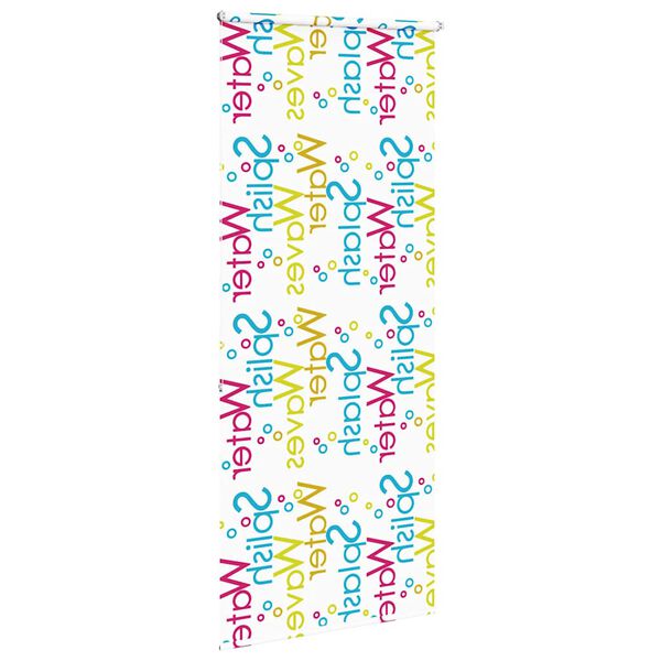 vidaXL Store enrouleur de douche 90x240 cm largeur du tissu 86 cm