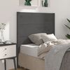 vidaXL Tête de lit Gris 96x4x100 cm Bois massif de pin