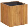 vidaXL Lit sur&eacute;lev&eacute; de jardin 43,5x43,5x44 cm Bois massif d'acacia