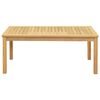 vidaXL Table basse de jardin 110x60x45 cm Bois solide d'acacia