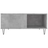 vidaXL Table basse gris b&eacute;ton 80x80x36,5 cm bois d'ing&eacute;nierie