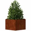 vidaXL Jardini&egrave;re Rouill&eacute; 90x90x45 cm Acier corten