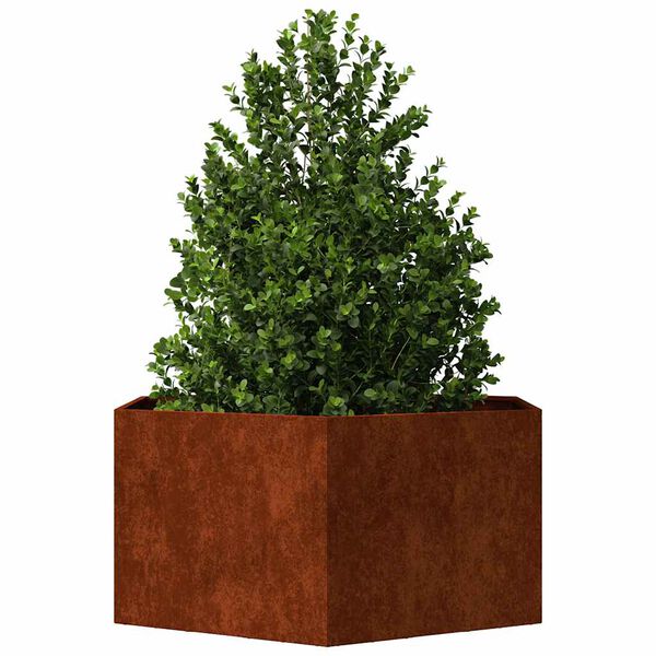 vidaXL Jardini&egrave;re Rouill&eacute; 90x90x45 cm Acier corten
