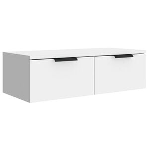 vidaXL Armoire murale blanc 68x30x20 cm bois d'ing&eacute;nierie