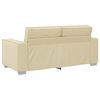 vidaXL Canapé Crème 180 x 78 x 84 cm tissu