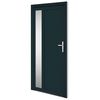 vidaXL Porte d'entr&eacute;e anthracite 98x200 cm PVC