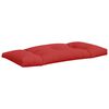 vidaXL Coussins de palette lot de 3 rouge tissu