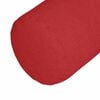 vidaXL Coussins d'accent 2 pcs Rouge Ø 25 x 70 cm tissu