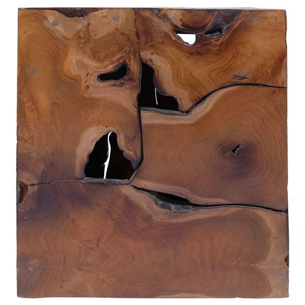 vidaXL Tabouret Bois de teck massif