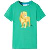 T-shirt pour enfants vert 116