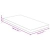 vidaXL Dessus de table 50x100x4 cm bambou