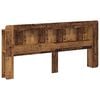 vidaXL Cabinet de T&ecirc;te de Lit Bois ancien Bois d&rsquo;ing&eacute;nierie