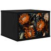 vidaXL Cabinet de chevet mural LOCHEM Ch&ecirc;ne noir 36 x 33 x 25 cm