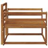 vidaXL Sofa de milieu ext&eacute;rieur Bois d'Acacia Massif Naturel