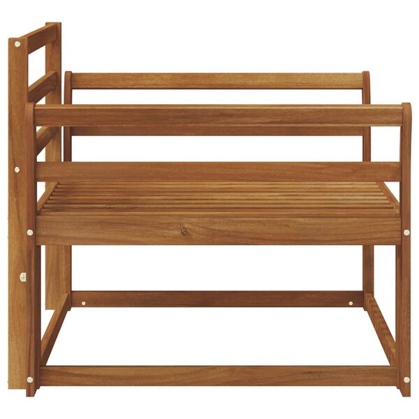 vidaXL Sofa de milieu ext&eacute;rieur Bois d'Acacia Massif Naturel