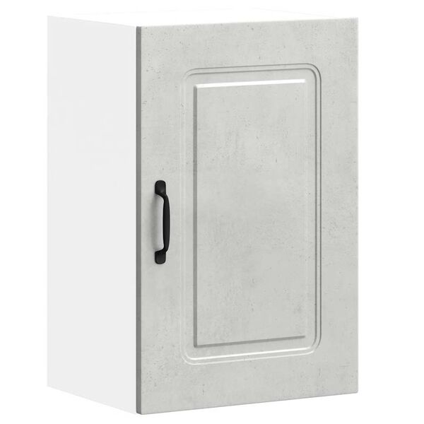 vidaXL Armoire murale de cuisine Kalmar gris b&eacute;ton bois d'ing&eacute;nierie
