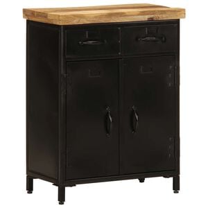 vidaXL Buffet 55x30x71 cm bois massif de manguier