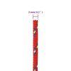 vidaXL Corde de bateau Rouge 3 mm 50 m Polypropyl&egrave;ne
