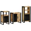 vidaXL Ensemble de mobilier de salle de bain avec tiroir 3 pcs