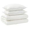 vidaXL Ensemble de couette et d'oreiller 3 pc 155x220 cm Hiver 450 GSM