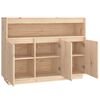vidaXL Buffet 104,5x34x80 cm Bois massif de pin