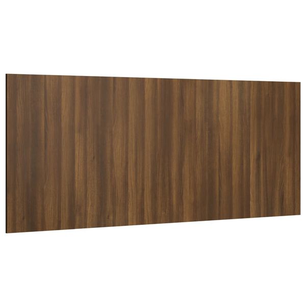 vidaXL T&ecirc;te de lit Ch&ecirc;ne marron 200x1,5x80 cm Bois d'ing&eacute;nierie