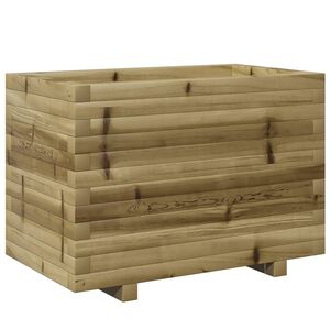 vidaXL Jardini&egrave;re 70x40x49,5 cm bois de pin impr&eacute;gn&eacute;