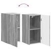 vidaXL Ensemble meuble TV 5 pcs Gris Sonoma Bois d'ing&eacute;nierie